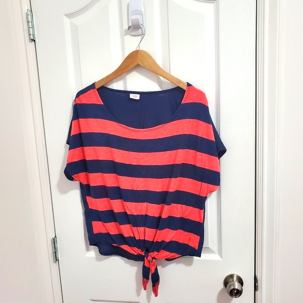 Suzy Shier Baggy Causal Top Chiffon